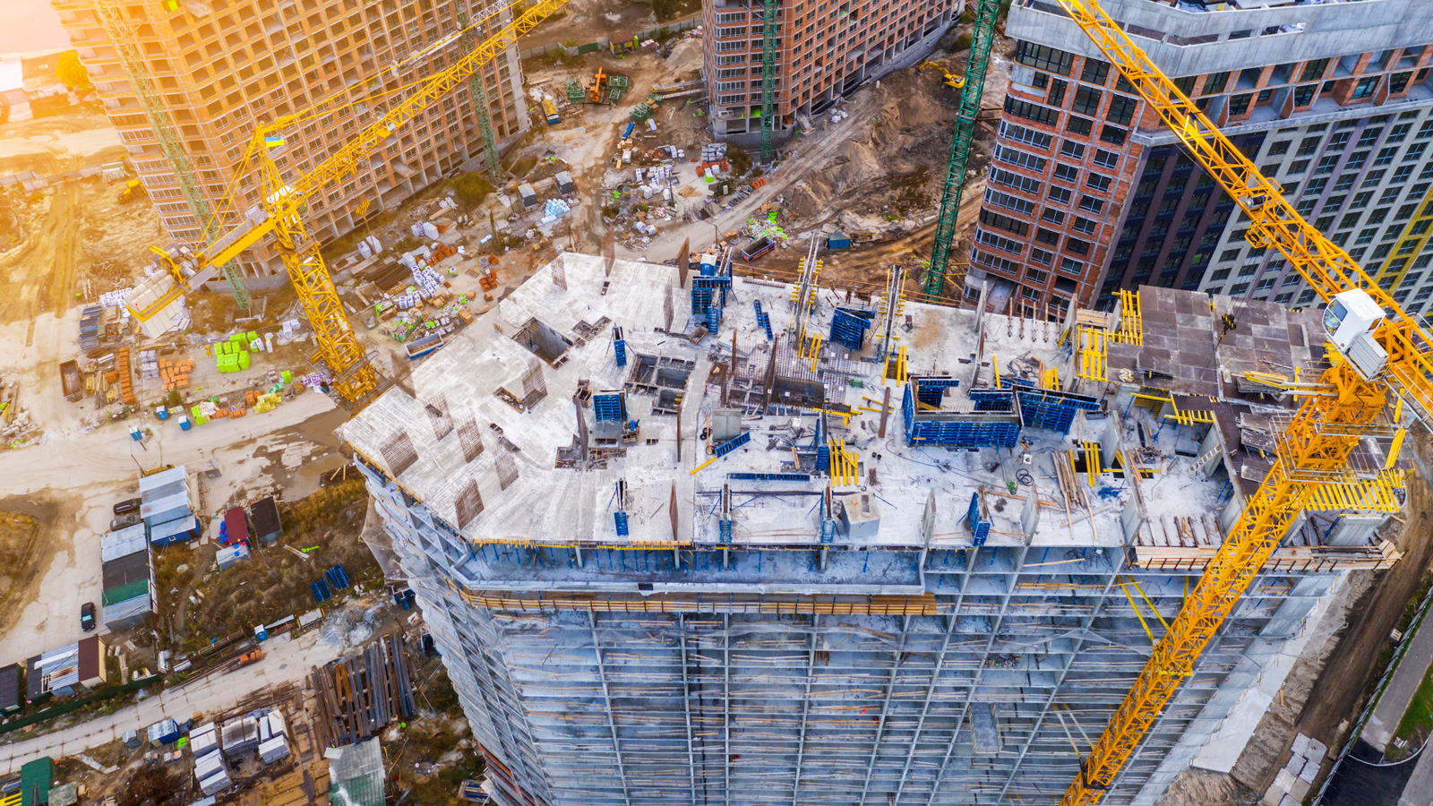 Factory construction time-lapse film cover